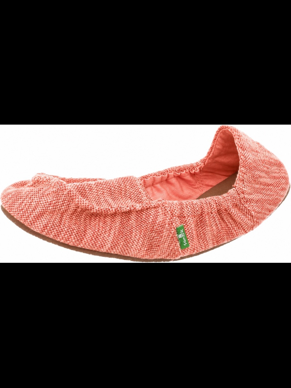 SANUK WOMENS SIZE 9 TRIPPY TOES BALLET FLATS